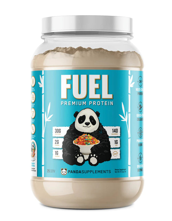 Panda Fuel 25srv Premium Protein in Fruity Cereal flavor