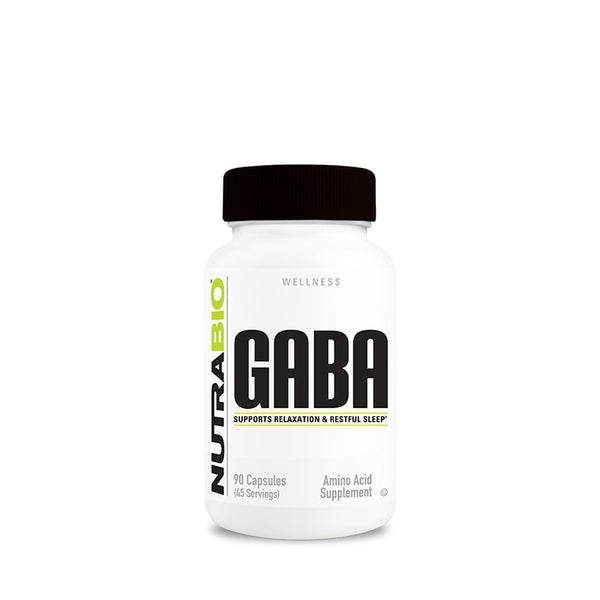 NutraBio GABA 90Caps