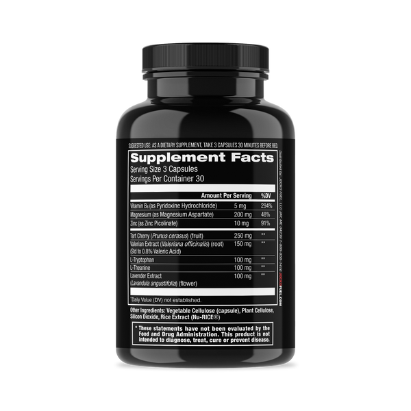 Supplement Facts Jocko Good Night 90Caps. Rest and Recovery*