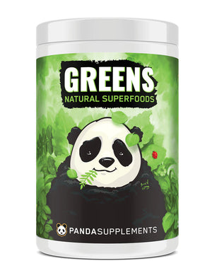 Panda Natural Greens 30srv, Green Natural Superfood in Pineapple Flavor