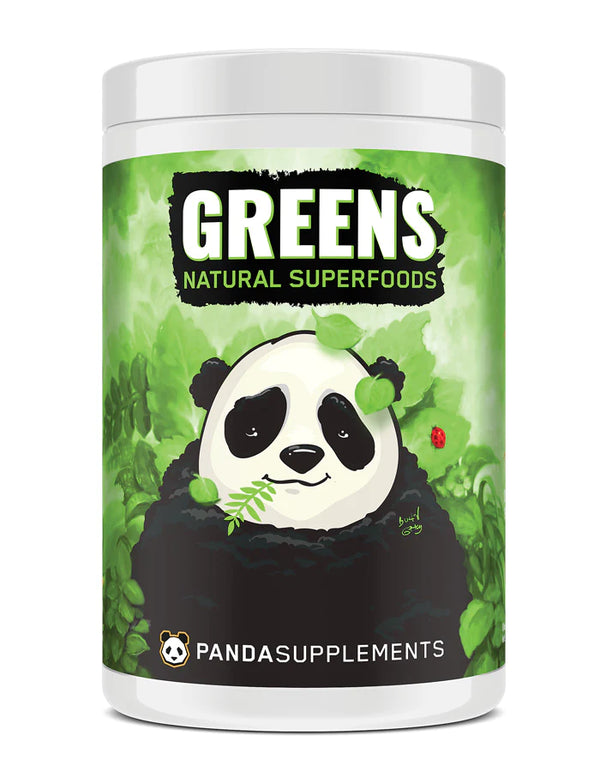 Panda Natural Greens 30srv, Green Natural Superfood in Pineapple Flavor