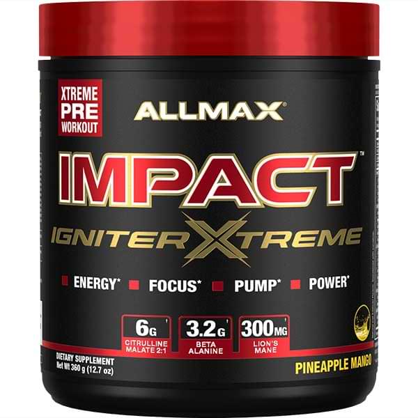 Allmax Impact Igniter Xtreme 40srv - Nutrition Faktory 