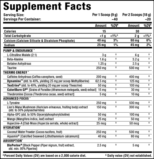 Supplement Facts