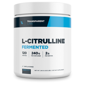 Transparent Labs L-Citrulline 120srv, L-Citrulline Fermented