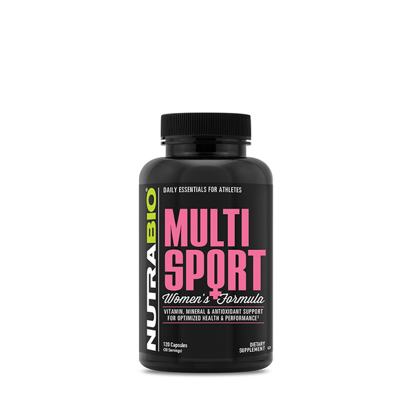 NutraBio MultiSport for Women 120Caps
