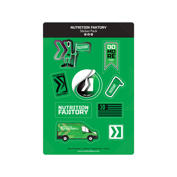 Nutrition Faktory Sticker Pack