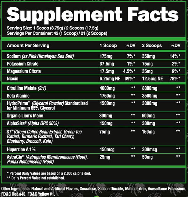 Supplement Facts