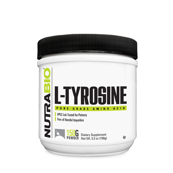 NutraBio L-Tyrosine Powder 150g