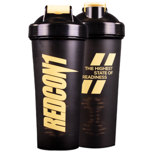 Redcon1 Shaker Black & Tan - Nutrition Faktory 