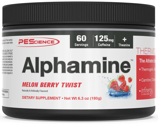 PEScience Alphamine 60srv - Nutrition Faktory 