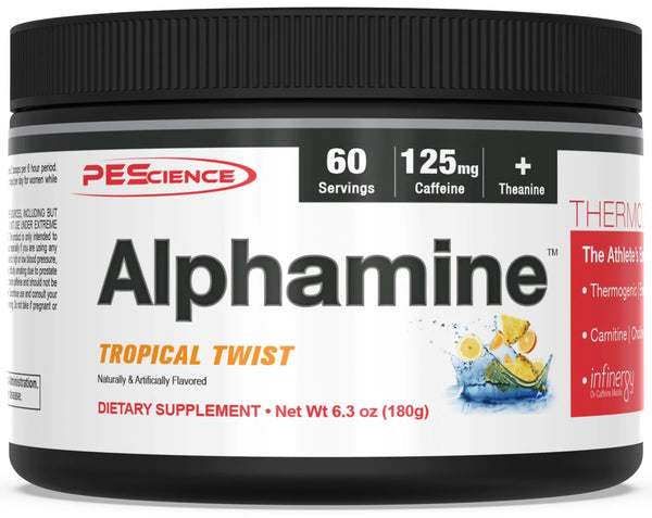 PEScience Alphamine 60srv - Nutrition Faktory 