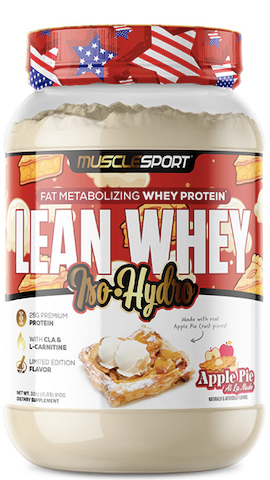 MuscleSport Lean Whey Iso-Hydro 2lb