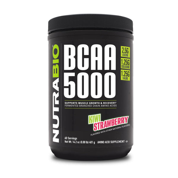 NutraBio BCAA 5000 Powder 60srv