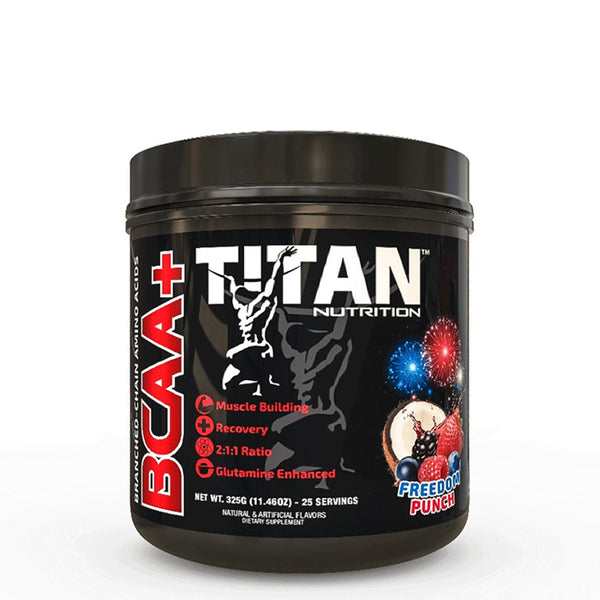 BCAA+ - Nutrition Faktory. Muscle building, recovery, 2:1:1 ratio, glutamine enhanced. Freedom, Punch flavor