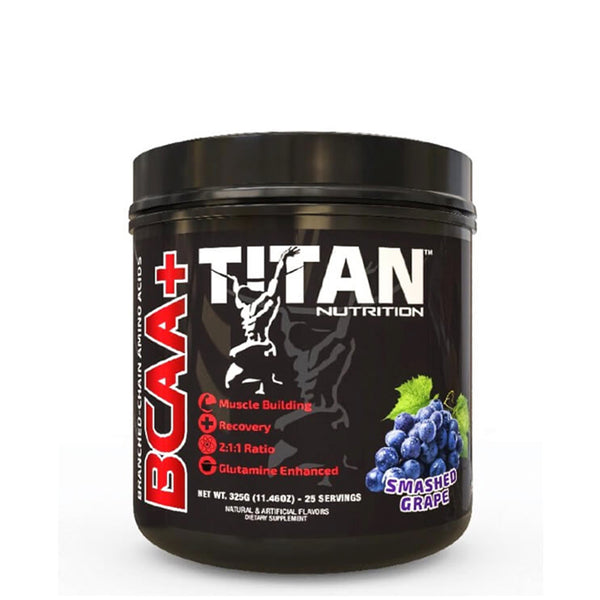 BCAA+ - Nutrition Faktory. Muscle building, recovery, 2:1:1 ratio, glutamine enhanced. Smashed Grape flavor