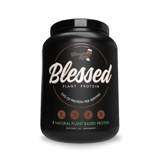 EHP Labs Blessed Plant Protein 2lb - Nutrition Faktory 