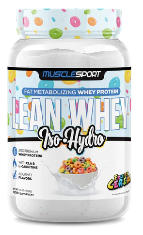 MuscleSport Lean Whey Iso-Hydro 2lb