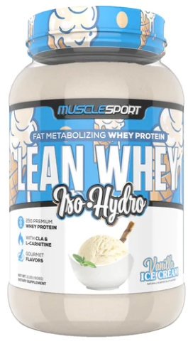 MuscleSport Lean Whey Iso-Hydro 2lb