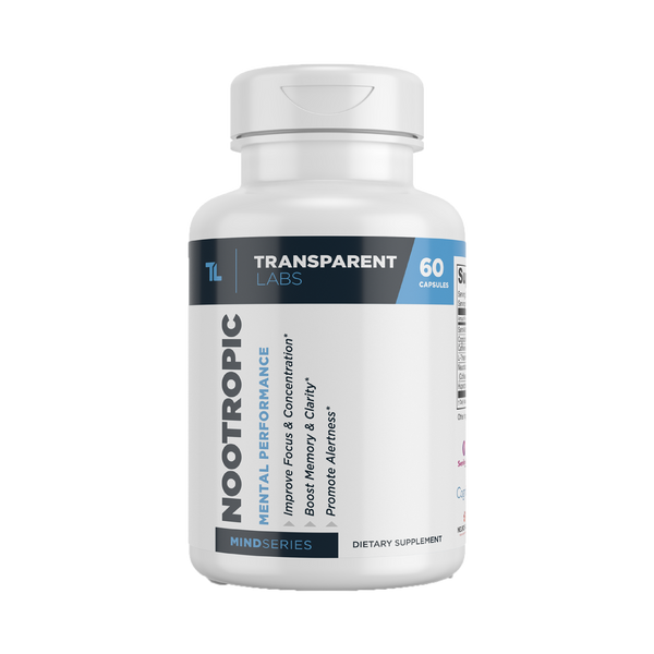 Transparent Labs Nootropic 60caps, mental performance