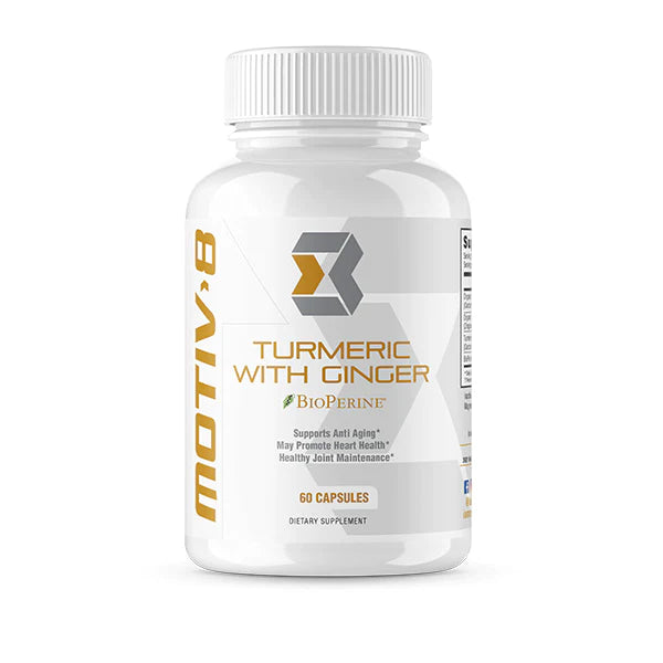 Motiv8 Turmeric W/ Ginger 60Caps