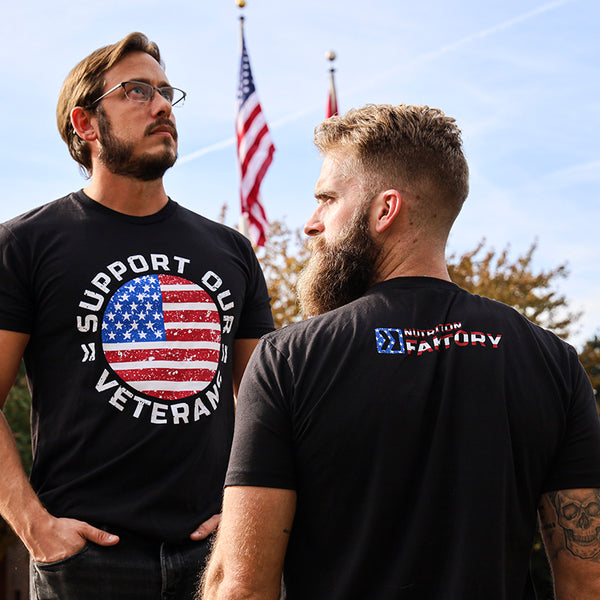 Nutrition Faktory Veterans Day Shirt